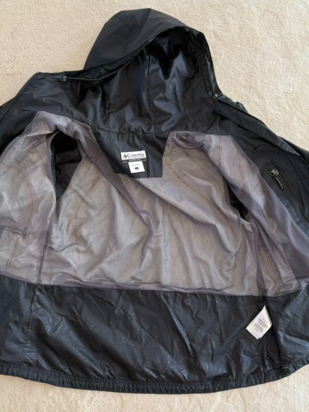 Columbia rain jacket windbreaker - Picture 4 of 8
